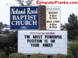 Church ad