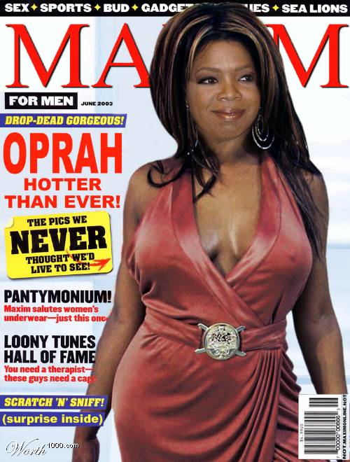 Oprah on Maxim?